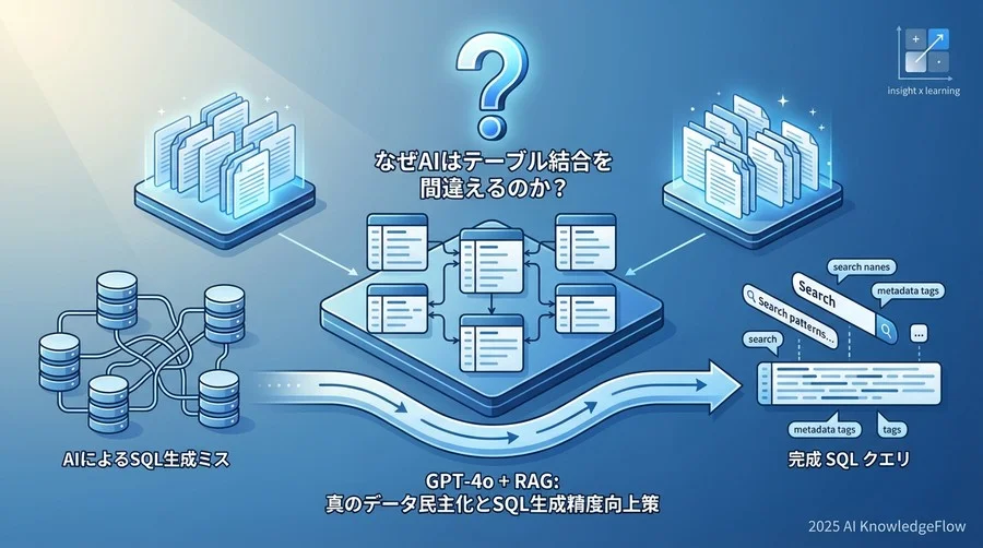なぜAIはSQLを書き間違えるのか？「スキーマ理解」という深い溝 - Section Image