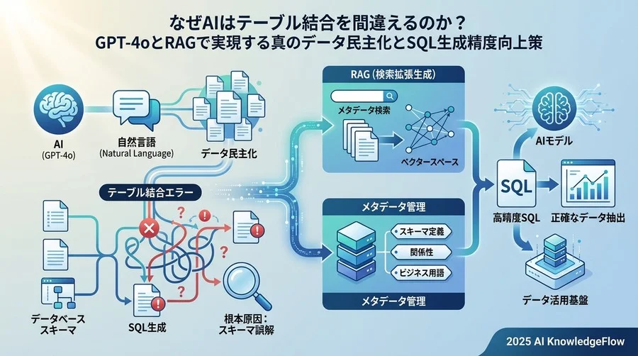 精度向上のための最新アプローチ：RAGとメタデータ管理 - Section Image