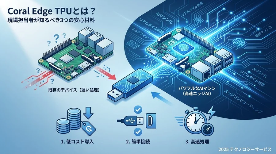 Coral Edge TPUとは？現場担当者が知るべき3つの安心材料 - Section Image