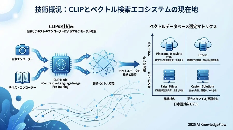 技術概況：CLIPとベクトル検索エコシステムの現在地 - Section Image