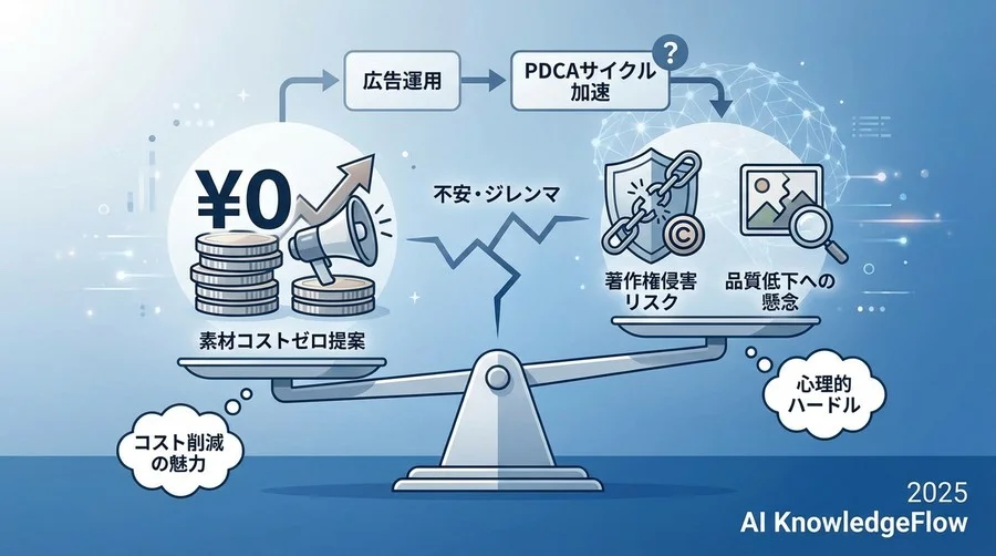なぜ「素材コストゼロ」の提案がマーケターを不安にさせるのか - Section Image