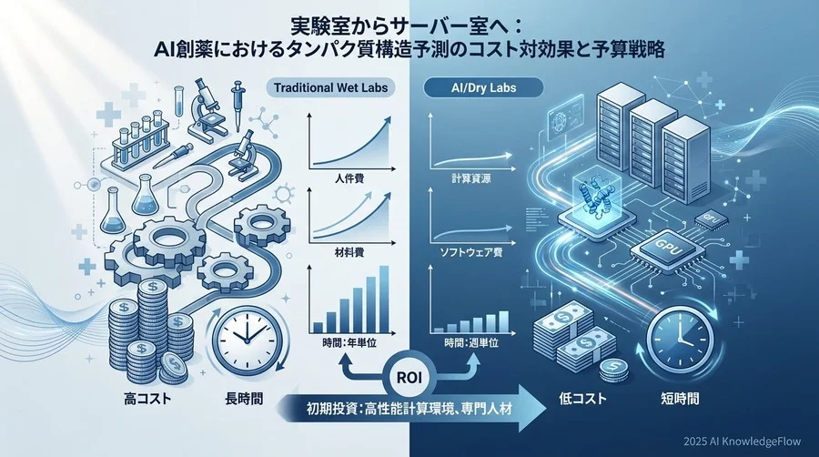 実験室からサーバー室へ：創薬コスト構造のパラダイムシフト - Section Image