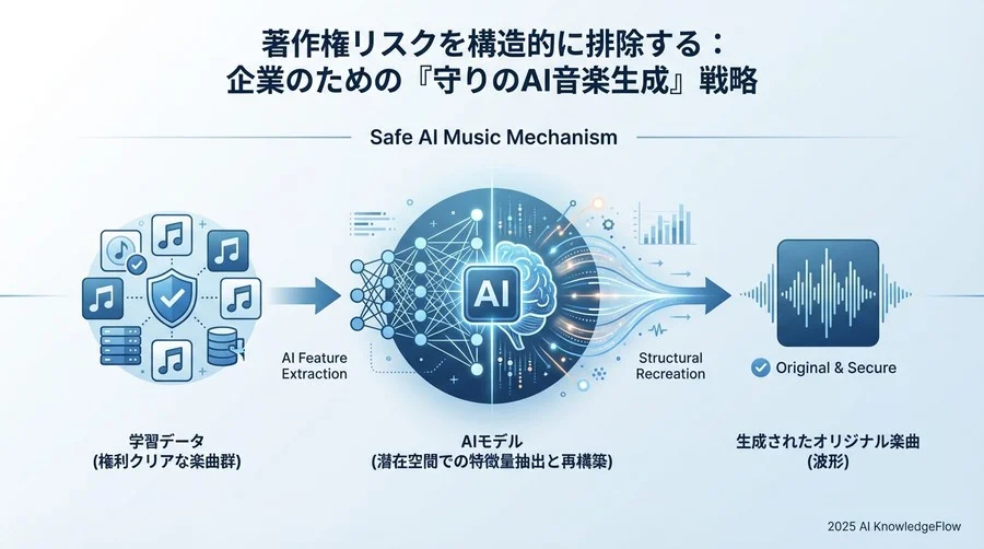【図解】非エンジニアでもわかる「安全なAI音楽」の仕組み - Section Image