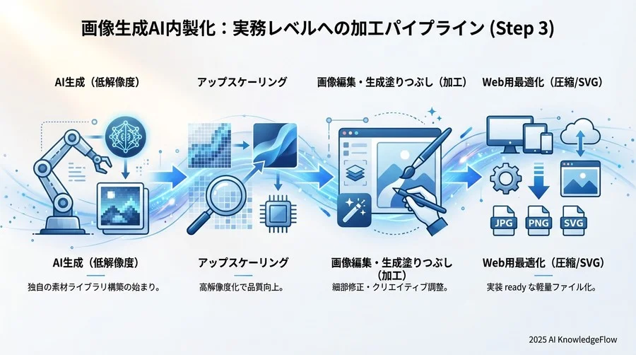 5. Step 3：実務レベルに引き上げる「加工パイプライン」の構築 - Section Image 3