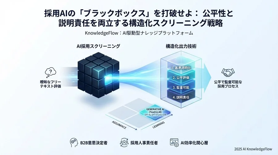 なぜ従来のAI評価は信頼できないのか？「非構造化データ」の限界 - Section Image