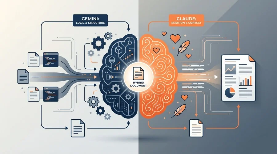 生成AIライティング革命：Claudeの情緒とGeminiの論理を融合するハイブリッド・ドキュメント作成術
