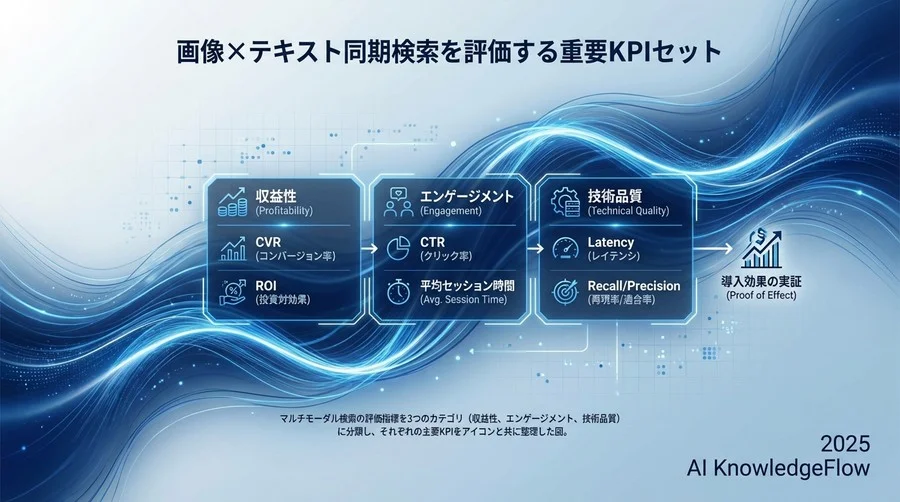 画像×テキスト同期検索を評価する重要KPIセット - Section Image