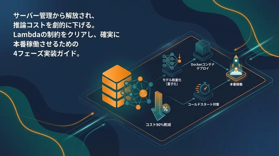 AWS LambdaとTensorFlow Liteで実現するサーバーレス推論：コスト90%削減の実装ガイド