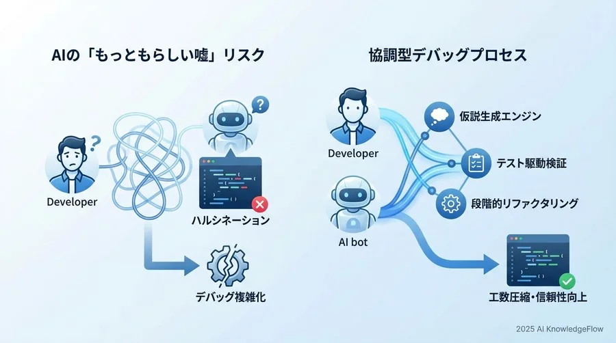 安心と速度を両立する「AI協調デバッグ」の3原則 - Section Image