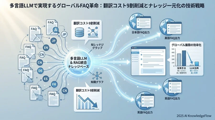 多言語LLMが変えるナレッジ管理の「物理法則」 - Section Image