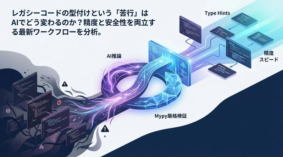 レガシーPythonコードの型付け地獄からの脱却：MypyとAIの相互監視で実現する静的解析ワークフロー
