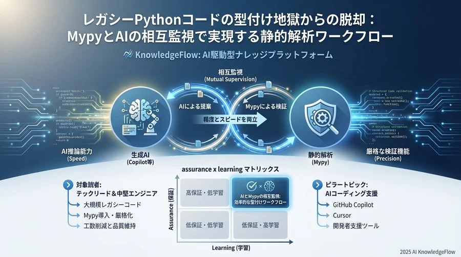 背景分析：なぜ今、「Mypy×AI」の連携が不可欠なのか - Section Image
