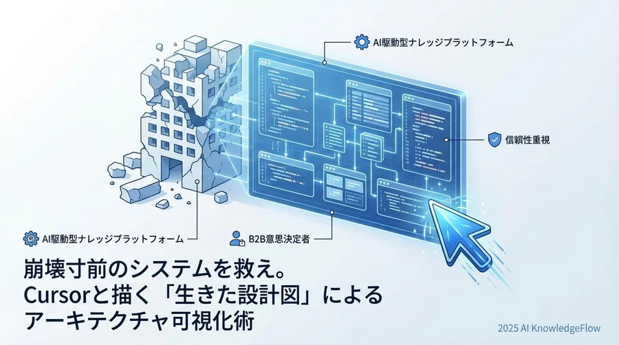 解決策の転換：AIを「コーダー」ではなく「アーキテクト」として扱う - Section Image