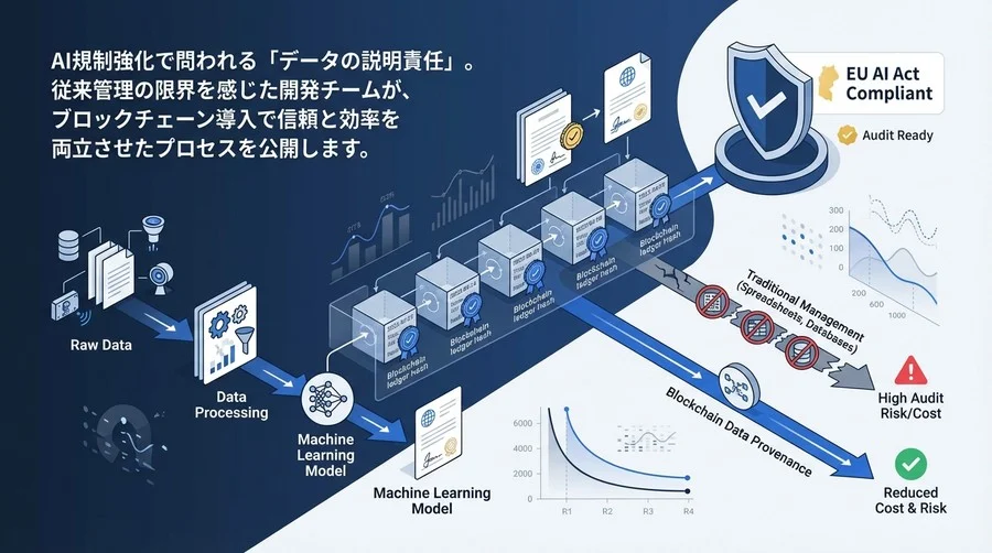 EU AI Act適合への最短路：監査コストを半減させる学習データ来歴管理の実装戦略