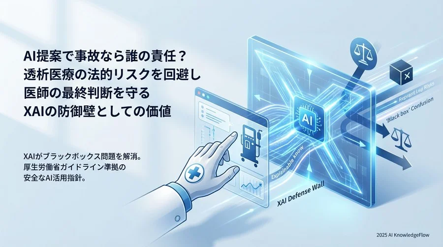 XAIはいかにして「医師の過失」を防ぐ防御壁となるか - Section Image