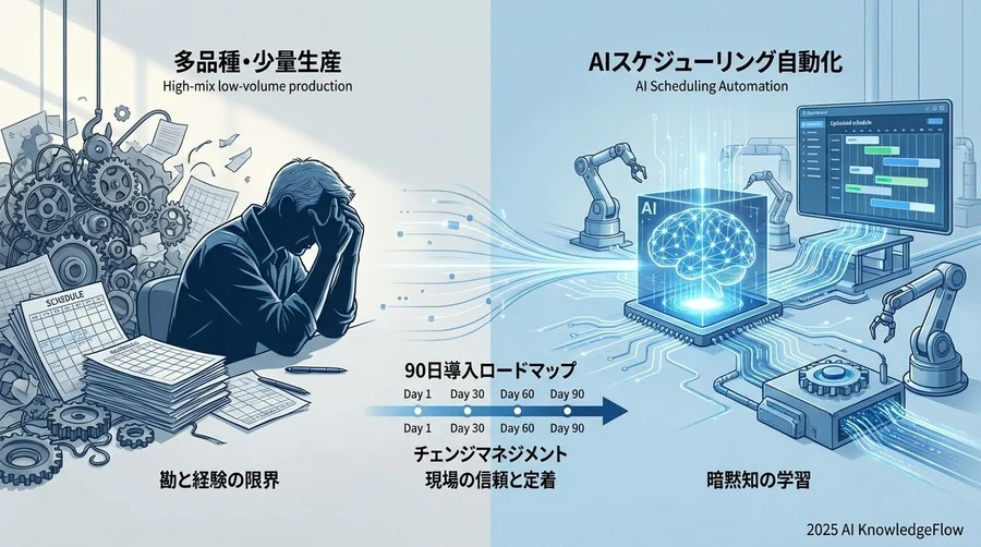 フェーズ1 [Day 1-30]：準備とデータ整備 - 「職人の脳内」を教師データに変える - Section Image