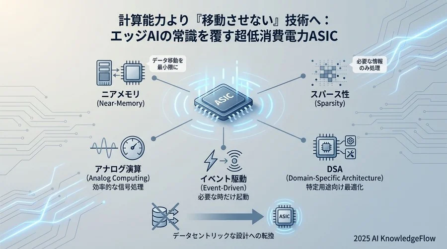 1. ニアメモリ・コンピュテーション：演算器とメモリの物理的距離をゼロに - Section Image