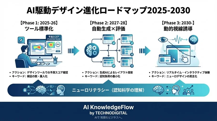 ABテストの終焉？視線予測AIが描く2030年のデザイン革命とCTRの未来 - Conclusion Image