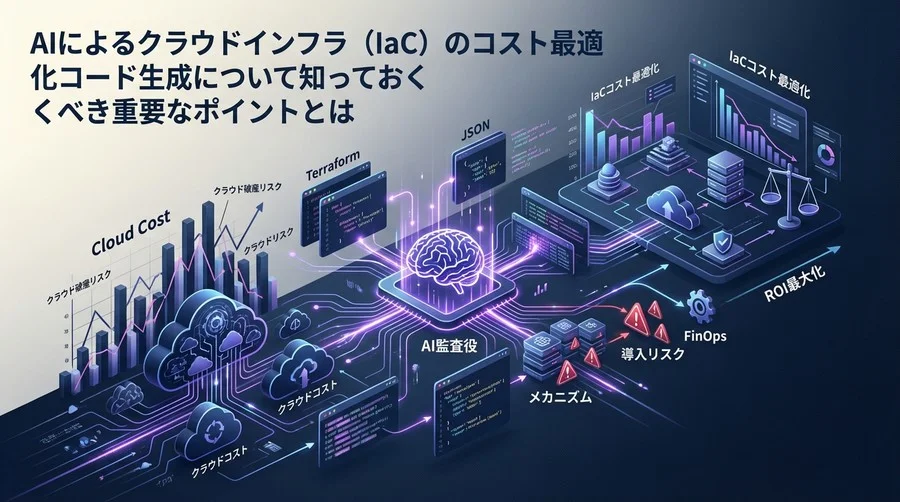 クラウド破産を防ぐAI監査役：IaCコスト最適化のメカニズムと導入リスクの全貌