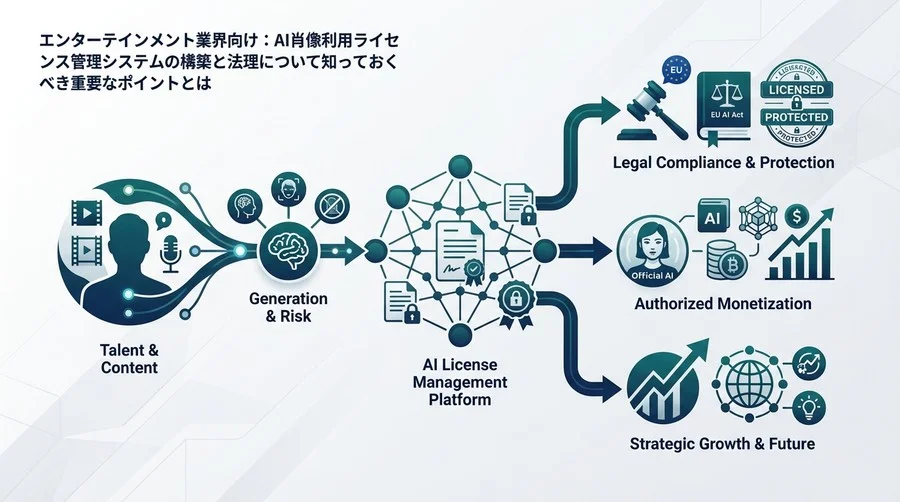 AI時代の肖像権ビジネス｜エンタメ業界向けライセンス管理システム構築と法的戦略