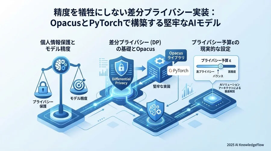 主要ライブラリの選定と環境構築：Opacus vs TensorFlow Privacy - Section Image