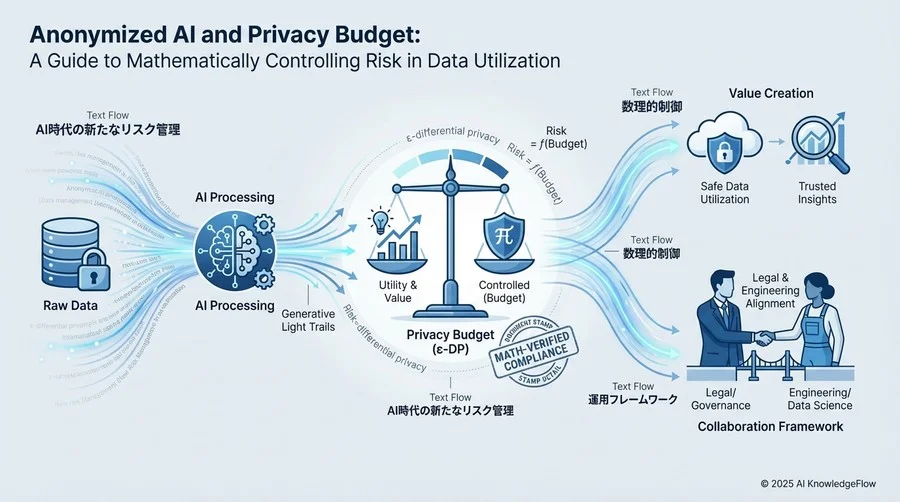 匿名化AI運用の核心：「加工」から「リスク予算管理」への転換 - Section Image