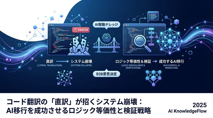 解決策：構文変換から「意図の再構築」へ - Section Image