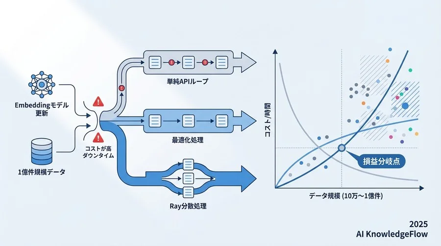 測定結果サマリー：処理速度とコストの相関関係 - Section Image