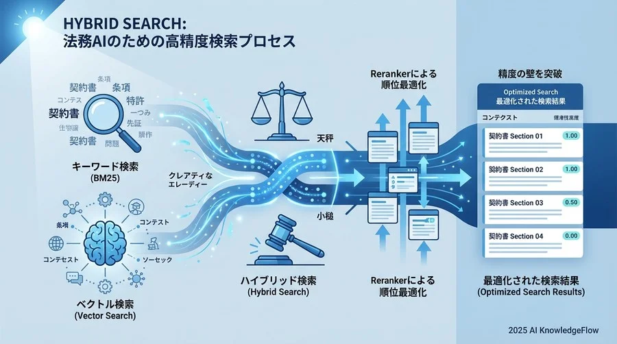 4. 検索精度を高めるハイブリッド検索の実装 - Section Image