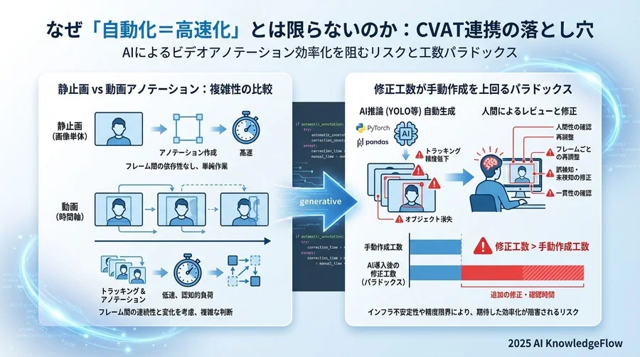 なぜ「自動化＝高速化」とは限らないのか：CVAT連携の落とし穴 - Section Image