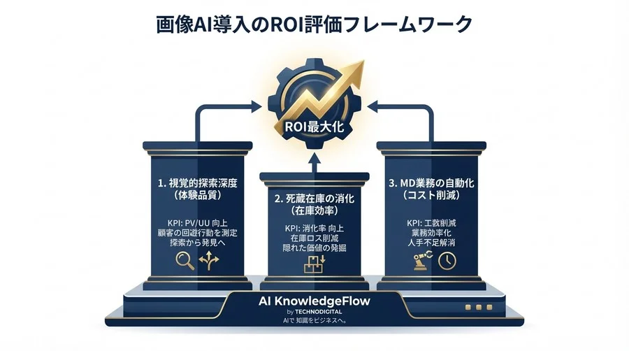 「似ている」だけでは売れない？画像AI導入でECのROIを最大化する「視覚的探索深度」という新指標 - Conclusion Image