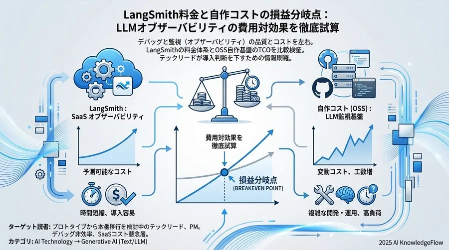 LangSmithの料金体系とコスト構造の完全分解 - Section Image