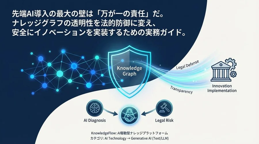 希少疾患AIの法的リスクを「ナレッジグラフ」で防御せよ：診断支援の責任分界と導入戦略