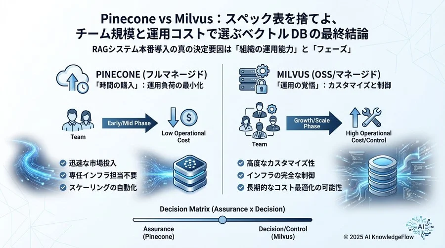 Pinecone：時間を金で買う「スピード重視」の選択 - Section Image