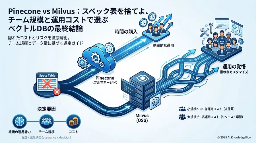 Milvus：自由と引き換えに「運用責任」を負う覚悟 - Section Image