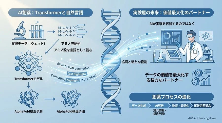 3. 構造予測の先にある「分子設計（生成）」への応用可能性 - Section Image