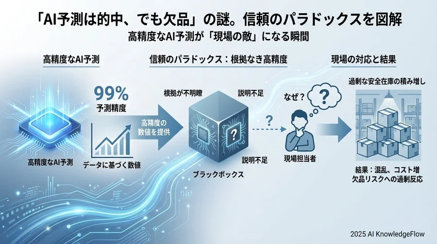 高精度なAI予測が「現場の敵」になる瞬間 - Section Image