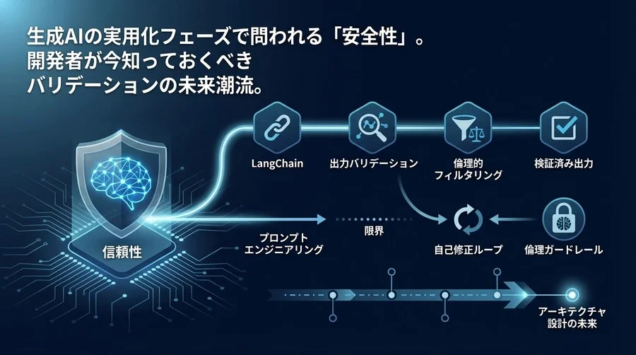AIエージェントの「信頼性」を実装せよ：LangChainによる出力バリデーションと倫理的フィルタリングの未来地図