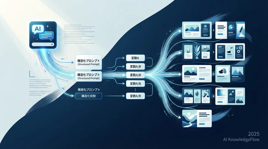闇雲な生成は失敗のもと。プロンプトを「構造化」するマーケティング思考 - Section Image