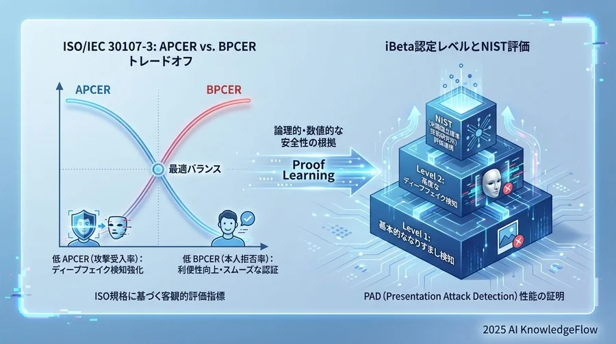【Proof】客観的指標で選ぶ：ISO/IEC 30107-3とNIST評価の読み解き方 - Section Image