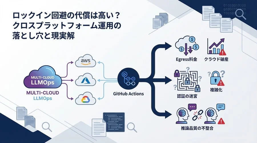 マルチクラウドLLMOpsの落とし穴：GitHub Actionsで陥る「クラウド破産」と認証の迷宮