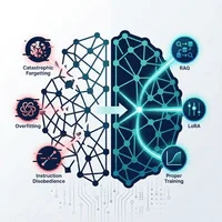LLMファインチューニング失敗の処方箋：特化型AI開発で陥る3つの罠と技術的解決策