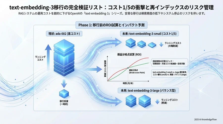 Phase 1: 移行前のROI試算とインパクト予測 - Section Image