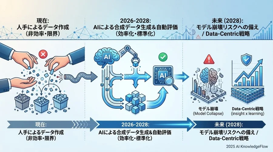 シナリオ分析：AIがAIを教える世界の「光と影」 - Section Image