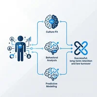 離職率30%減を実現するAI採用マッチング比較：機能ではなく「アルゴリズムの思想」で選ぶ適性検査の正解