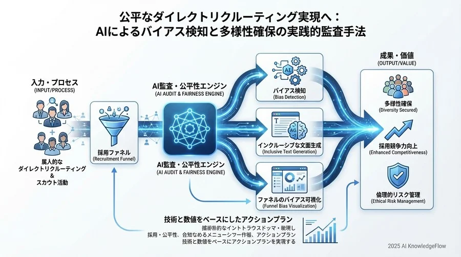 ベストプラクティス③：採用ファネルごとのバイアス可視化とモニタリング - Section Image 3