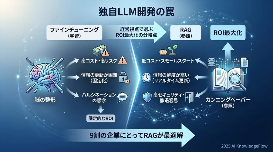 1. 知識の「鮮度」と「更新コスト」：再学習の泥沼を回避する - Section Image