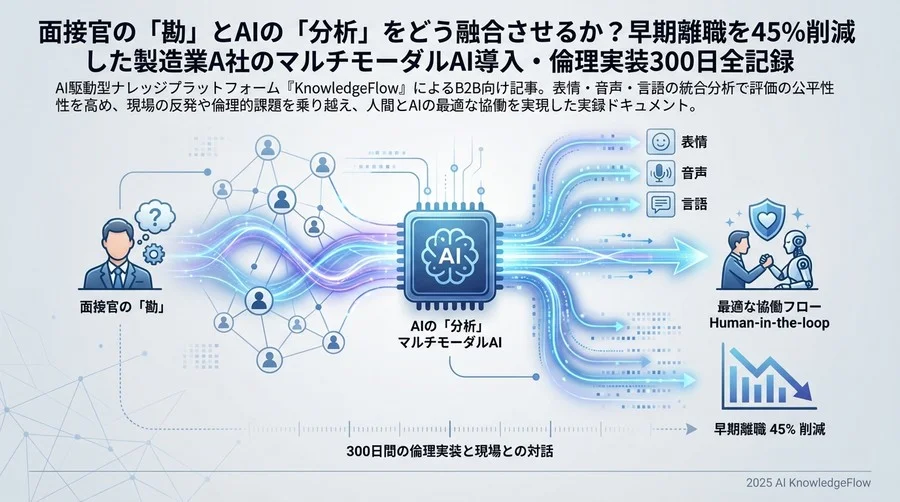 運用フェーズ：AIと人間が「対話」する評価フローの確立 - Section Image