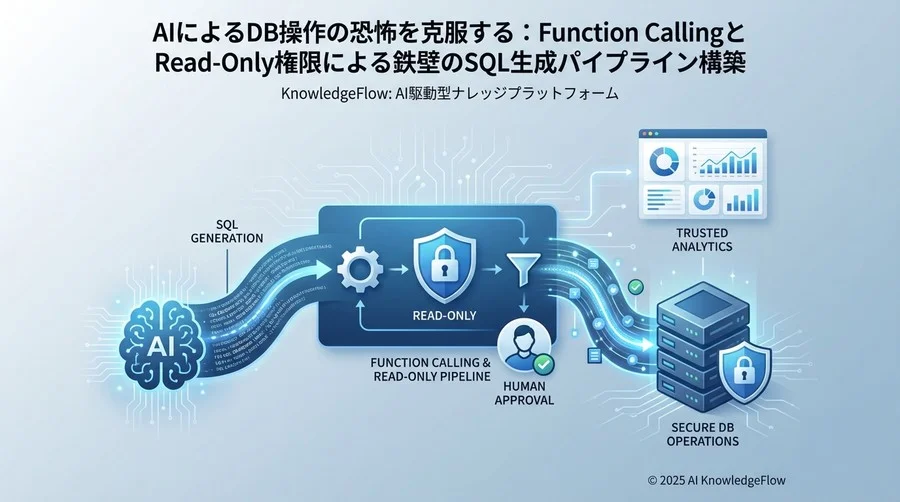 なぜAIにDBを触らせるのが「怖い」のか？リスクの正体と技術的封じ込め - Section Image