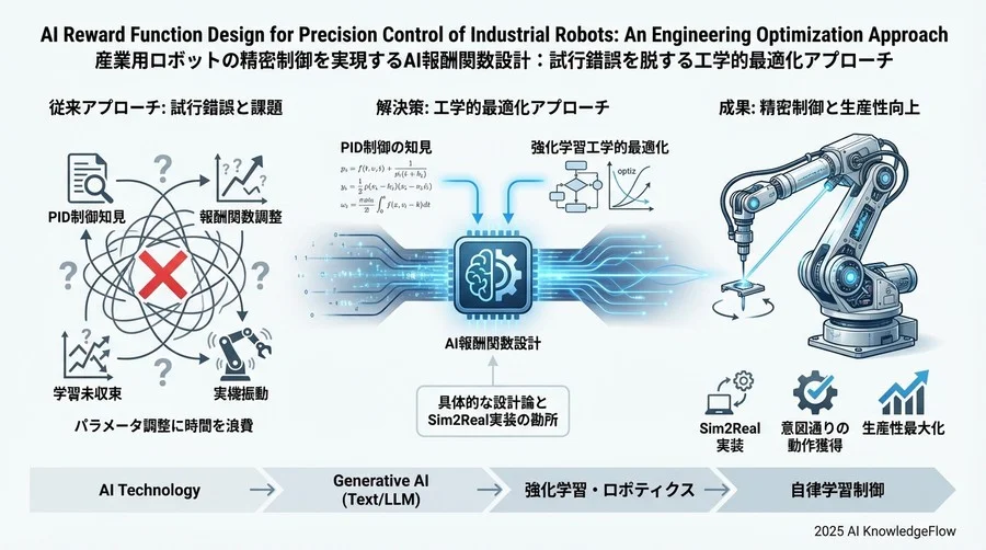 Sim2Realの壁を越える：シミュレーションと現実のギャップを埋める報酬設計 - Section Image 3